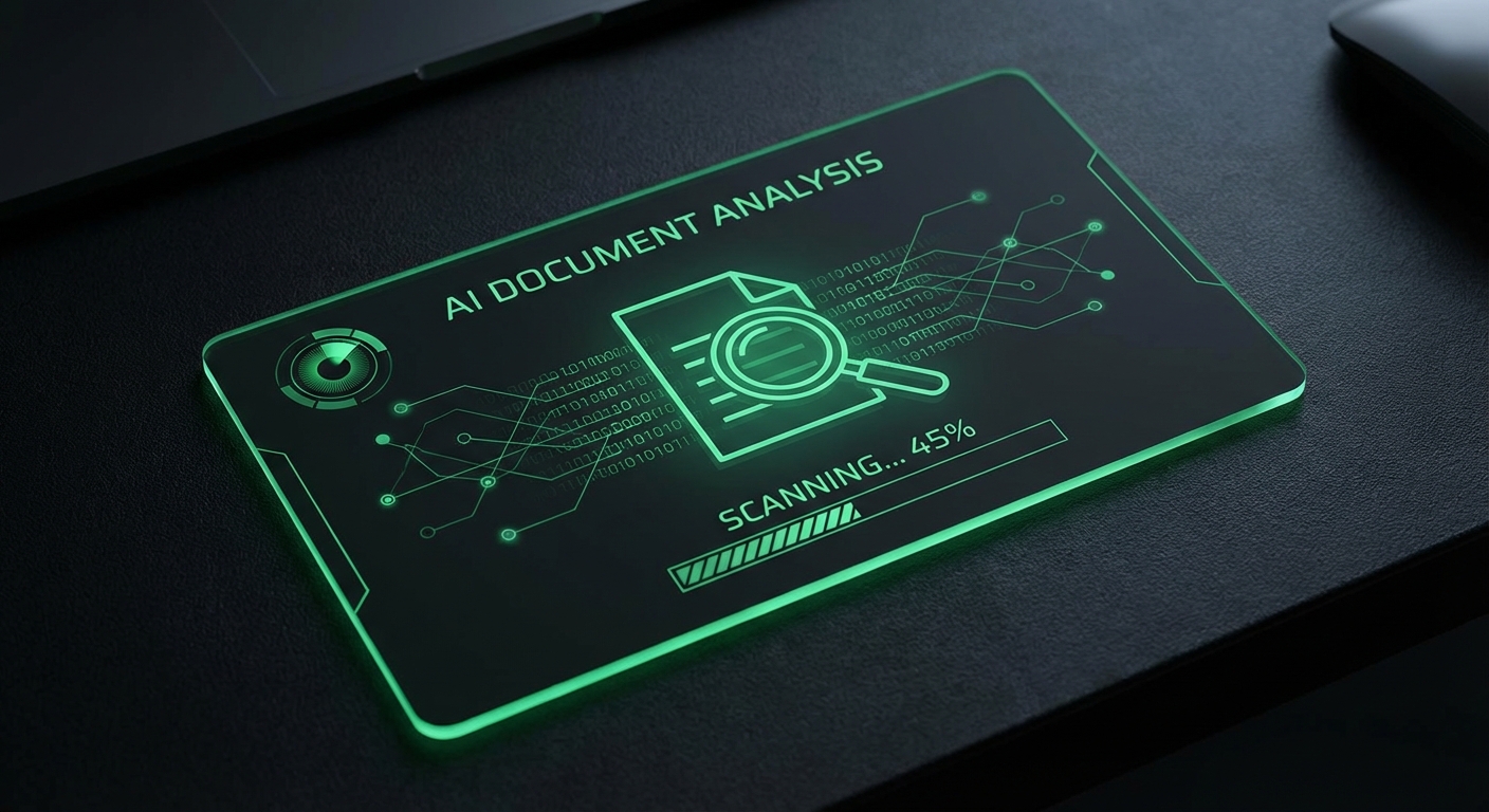 AI Document Review Interface